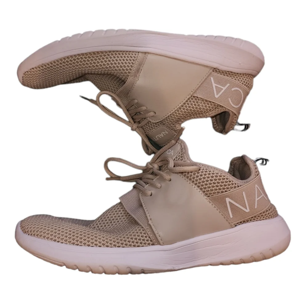 ❤️Beige Nautica Sneakers☆ - Picture 3 of 8